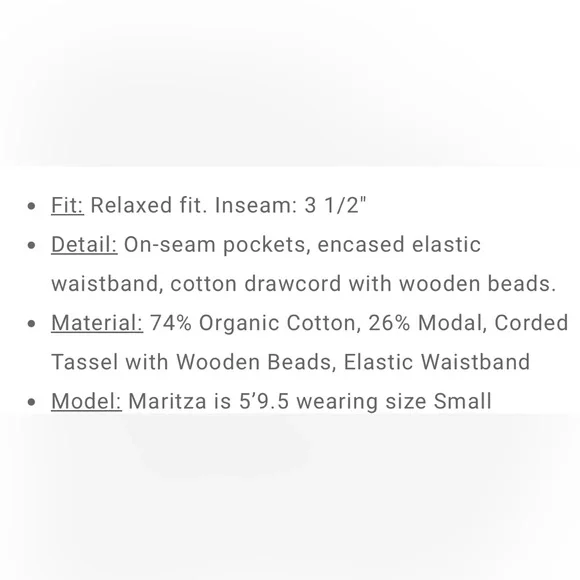 Faherty NWOT Olive Drawstring Tassel Shorts - Picture 2 of 4